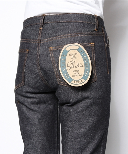 Sheta（シータ）の「ストレートデニムパンツ（デニムパンツ・レディース・インディゴブルー・0/1）」の4枚目の写真