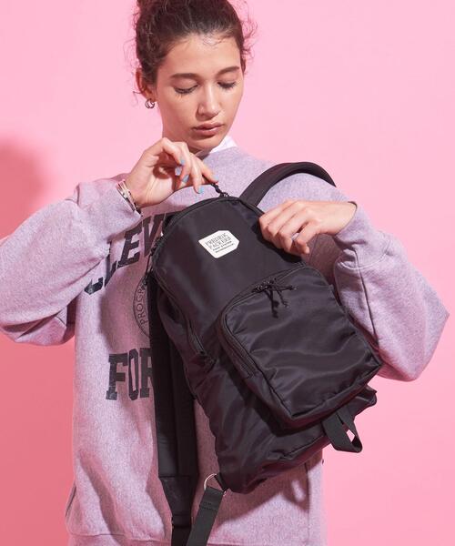 FREDRIK PACKERS（フレドリックパッカーズ）の「【別注】∴＜FREDRIK PACKERS＞SNUG PACK バックパック（バックパック/リュック・レディース・ダークブラウン/ブラック・FREE）」の16枚目の写真