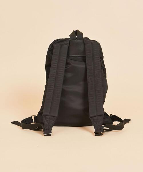 FREDRIK PACKERS（フレドリックパッカーズ）の「【別注】∴＜FREDRIK PACKERS＞SNUG PACK バックパック（バックパック/リュック・レディース・ダークブラウン/ブラック・FREE）」の10枚目の写真