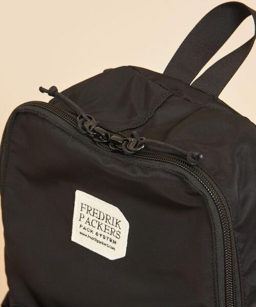 FREDRIK PACKERS（フレドリックパッカーズ）の「【別注】∴＜FREDRIK PACKERS＞SNUG PACK バックパック（バックパック/リュック・レディース・ダークブラウン/ブラック・FREE）」の13枚目の写真