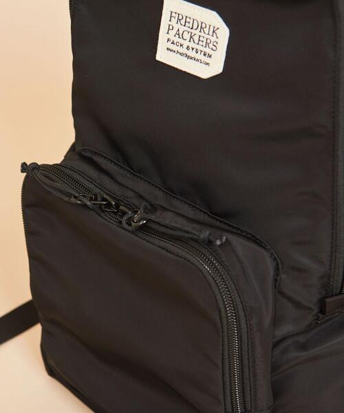 FREDRIK PACKERS（フレドリックパッカーズ）の「【別注】∴＜FREDRIK PACKERS＞SNUG PACK バックパック（バックパック/リュック・レディース・ダークブラウン/ブラック・FREE）」の14枚目の写真