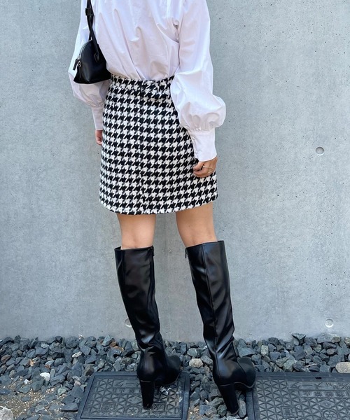 frunco（フランコ）の「千鳥柄ミニSK（スカート）」 - WEAR
