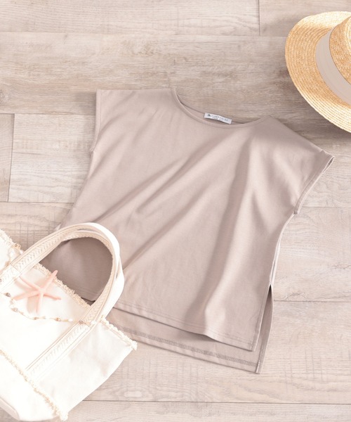 classicalelf(クラシカルエルフ)の「《キッズ》綿100% 上質コットン。シンプルフレンチトップス(Tシャツ/カットソー・キッズ・ブラック/モカ/ホワイト・150/160/140/130)」の14枚目の写真