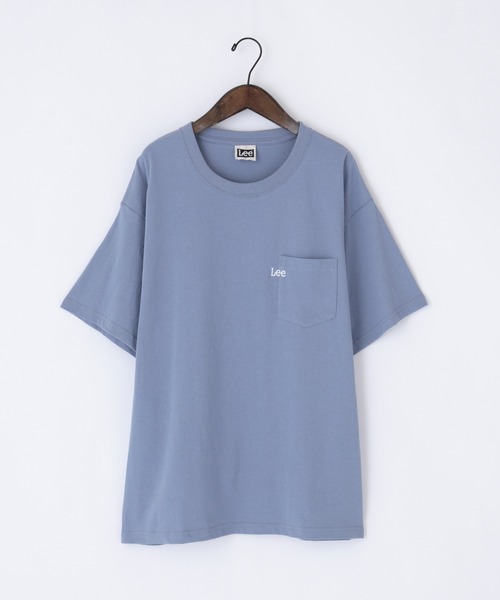トップス Lee Lee/リー LOGO POCKET S/S TEE ロゴ刺繍ポケット半袖Tシャツ