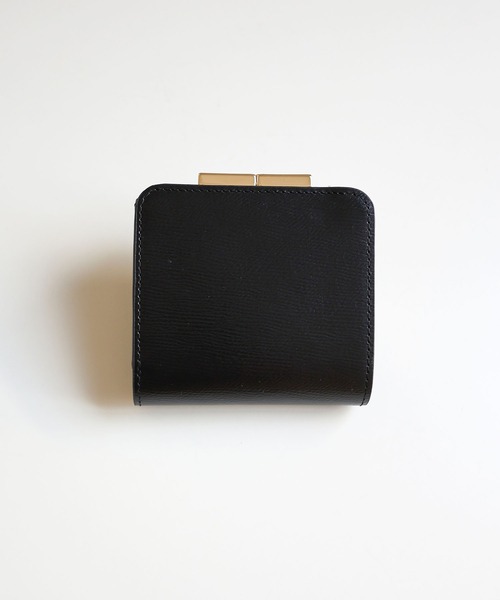 マヌキアン　あじさいII KERRIA / 国産牛革がま口二つ折り財布（財布）｜MIAN （ミアン