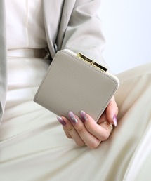 MIAN （ミアン）の「KERRIA / 国産牛革がま口二つ折り財布（財布）」