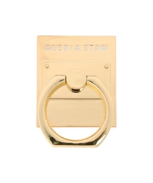 ALEXIA STAM（アリシアスタン）の「Square Smartphone Ring Holder/スクエアスマートフォンリングホルダー（スマホグッズ・レディース・ゴールド・FREE）」の5枚目の写真