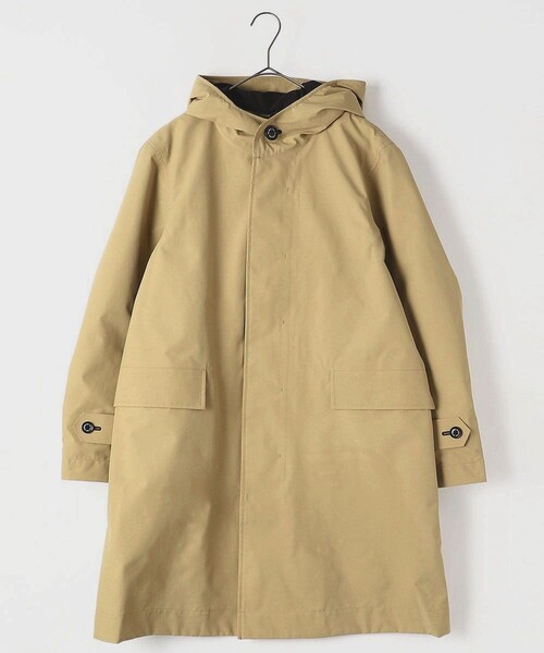 bold hooded coat