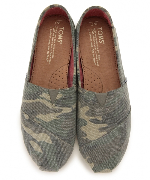 TOMS(トムス)の「トムズ/TOMS パターンSLP SP(その他シューズ・レディース・オリーブ・24cm/23cm/25cm)」の1枚目の写真