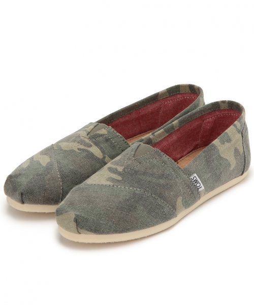 TOMS(トムス)の「トムズ/TOMS パターンSLP SP(その他シューズ・レディース・オリーブ・24cm/23cm/25cm)」の2枚目の写真