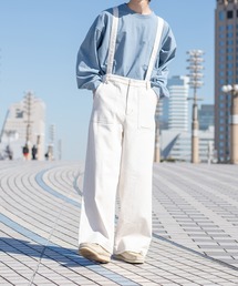 kutir | サス付きステッチワイドパンツ(その他パンツ)