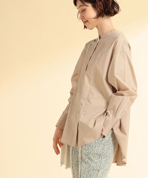 Ray BEAMS(レイビームス)の「Ray BEAMS / バック タック フレア シャツ(シャツ/ブラウス・レディース・ベージュ/ホワイト/ブラック・ONE SIZE)」の17枚目の写真