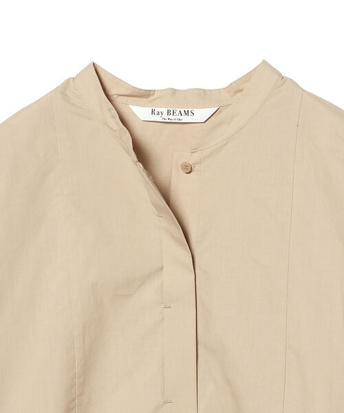 Ray BEAMS(レイビームス)の「Ray BEAMS / バック タック フレア シャツ(シャツ/ブラウス・レディース・ベージュ/ホワイト/ブラック・ONE SIZE)」の21枚目の写真