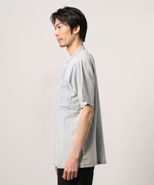 DR.DENIM（ドクターデニム）の「Sergei Short Sleeve（シャツ/ブラウス・メンズ・ブルー系その他・X-SMALL/SMALL）」の3枚目の写真