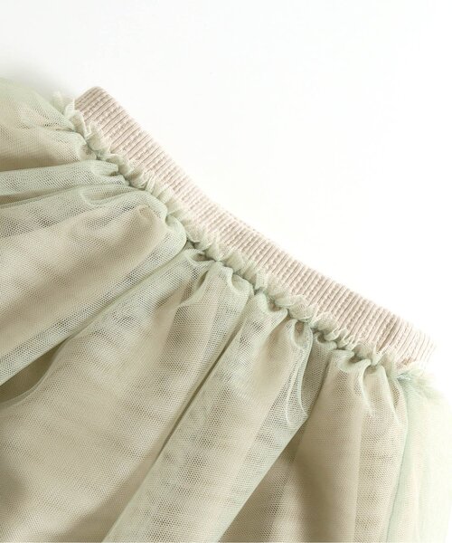 apres les cours（アプレレクール）の「レギンス付きチュールスカート 9分丈（スカート・キッズ・ラベンダー/キナリ/ミント・130/140/120/110/90/100）」の4枚目の写真