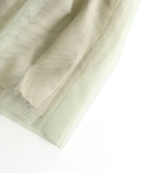 apres les cours（アプレレクール）の「レギンス付きチュールスカート 9分丈（スカート・キッズ・ラベンダー/キナリ/ミント・130/140/120/110/90/100）」の6枚目の写真