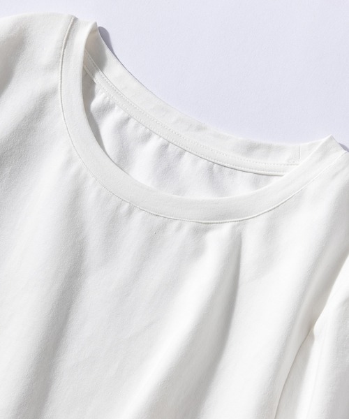 SAISON DE PAPILLON（セゾンドパピヨン）の「プリーツヘムTシャツワンピース（ワンピース・レディース・ブラック・S/M/L）」の18枚目の写真