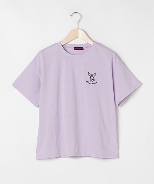 セール Sanrio 刺しゅう バックロゴプリント半袖tシャツ Tシャツ カットソー Lovetoxic ラブトキシック のファッション通販 Zozotown