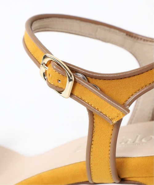 LE TALON（ルタロン）の「5cmパイピングストラップサンダル◆（サンダル・レディース・ライトグレー/イエロー・SMALL/MEDIUM/LARGE/X-LARGE/X-SMALL）」の11枚目の写真