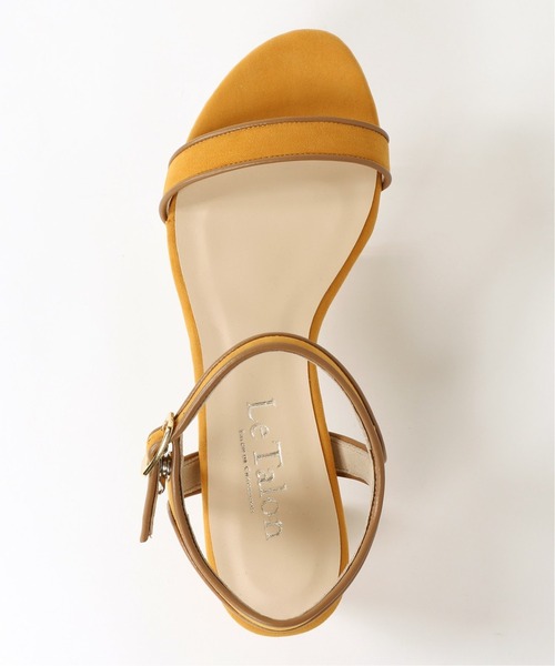 LE TALON（ルタロン）の「5cmパイピングストラップサンダル◆（サンダル・レディース・ライトグレー/イエロー・SMALL/MEDIUM/LARGE/X-LARGE/X-SMALL）」の13枚目の写真