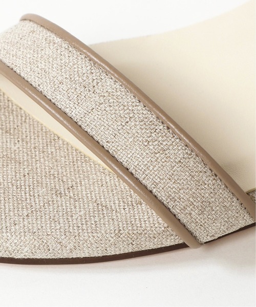 LE TALON（ルタロン）の「5cmパイピングストラップサンダル◆（サンダル・レディース・ライトグレー/イエロー・SMALL/MEDIUM/LARGE/X-LARGE/X-SMALL）」の15枚目の写真