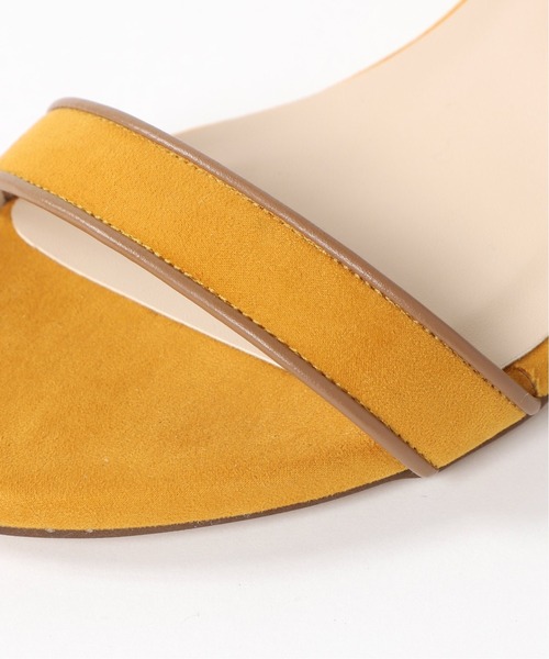 LE TALON（ルタロン）の「5cmパイピングストラップサンダル◆（サンダル・レディース・ライトグレー/イエロー・SMALL/MEDIUM/LARGE/X-LARGE/X-SMALL）」の16枚目の写真