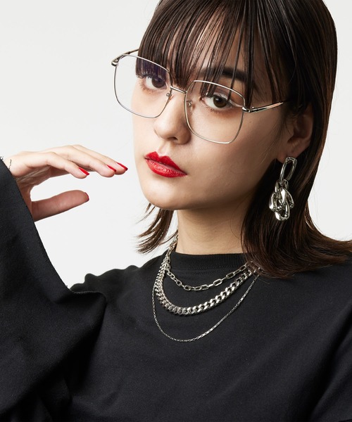 Narcissus（ナルシス）の「【Narcissus】３レンチェーンネックレス（ネックレス・レディース・シルバー/ゴールド・FREE）」の6枚目の写真