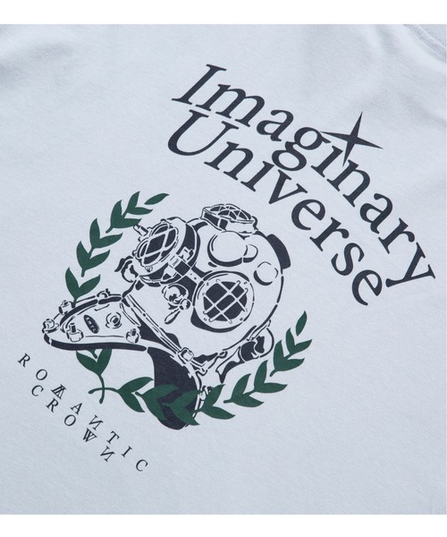 ROMANTIC CROWN（ロマンティッククラウン）の「【ROMANTIC CROWN】UNIVERSE FROGMAN TEE / ロマンティッククラウン ユニバース フロッグマン グラフィック Tシャツ（Tシャツ/カットソー・メンズ・スカイブルー/ホワイト/ネイビー・LARGE/X-LARGE/MEDIUM/SMALL）」の21枚目の写真