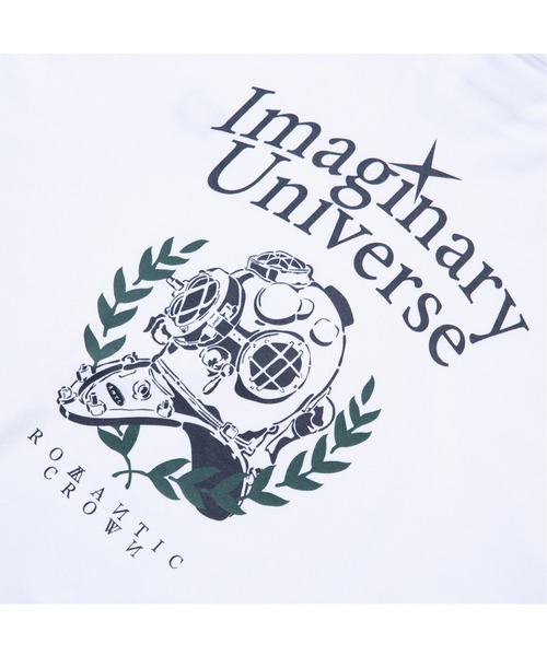 ROMANTIC CROWN（ロマンティッククラウン）の「【ROMANTIC CROWN】UNIVERSE FROGMAN TEE / ロマンティッククラウン ユニバース フロッグマン グラフィック Tシャツ（Tシャツ/カットソー・メンズ・スカイブルー/ホワイト/ネイビー・LARGE/X-LARGE/MEDIUM/SMALL）」の12枚目の写真