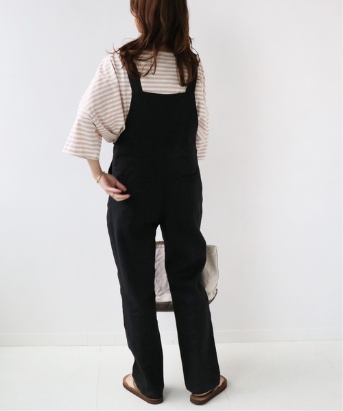 wiffle（ウィッフル）の「【WIFFLE/ウィッフル】*RELUME BIG BORDER S/S TEE：別注ボーダーTシャツ◆（Tシャツ/カットソー・レディース・グレー/ブラック/サックスブルー/グリーン/ピンク・FREE）」の10枚目の写真