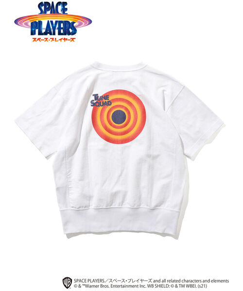 Champion（チャンピオン）の「Champion × BEAMS / 別注 SPACE PLAYERS Tee（Tシャツ/カットソー・メンズ・ホワイト/ブラック/ブラック系その他2・SMALL/MEDIUM/LARGE/X-LARGE）」の5枚目の写真