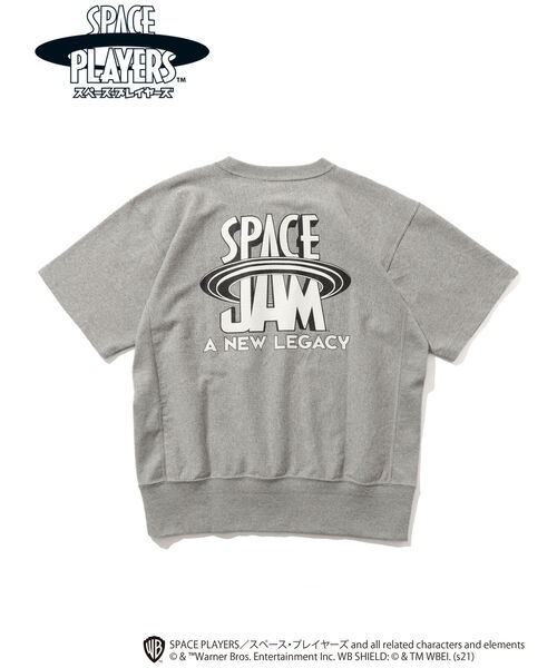 Champion（チャンピオン）の「Champion × BEAMS / 別注 SPACE PLAYERS Tee（Tシャツ/カットソー・メンズ・ホワイト/ブラック/ブラック系その他2・SMALL/MEDIUM/LARGE/X-LARGE）」の7枚目の写真