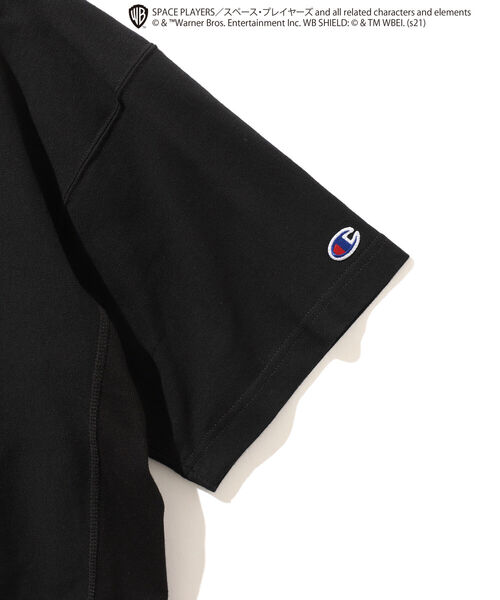 Champion（チャンピオン）の「Champion × BEAMS / 別注 SPACE PLAYERS Tee（Tシャツ/カットソー・メンズ・ホワイト/ブラック/ブラック系その他2・SMALL/MEDIUM/LARGE/X-LARGE）」の10枚目の写真