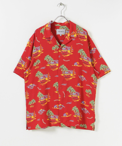 Carhartt（カーハート）の「carhartt　CARHARTT BEACH SHIRT（シャツ/ブラウス・メンズ・レッド・MEDIUM/LARGE）」の4枚目の写真