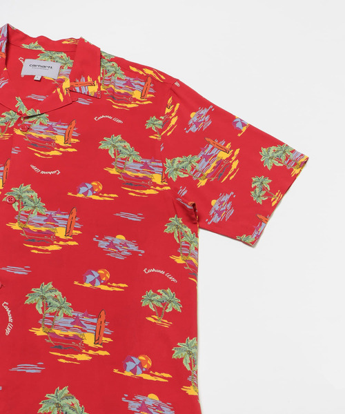 Carhartt（カーハート）の「carhartt　CARHARTT BEACH SHIRT（シャツ/ブラウス・メンズ・レッド・MEDIUM/LARGE）」の6枚目の写真
