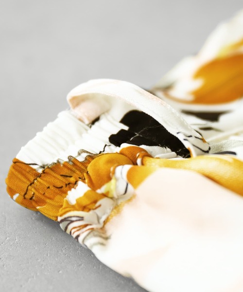 osharewalker(オシャレウォーカー)の「【廃盤】『アートプリントロングスカート』(スカート・レディース・ブラウン/ブルー・FREE)」の4枚目の写真