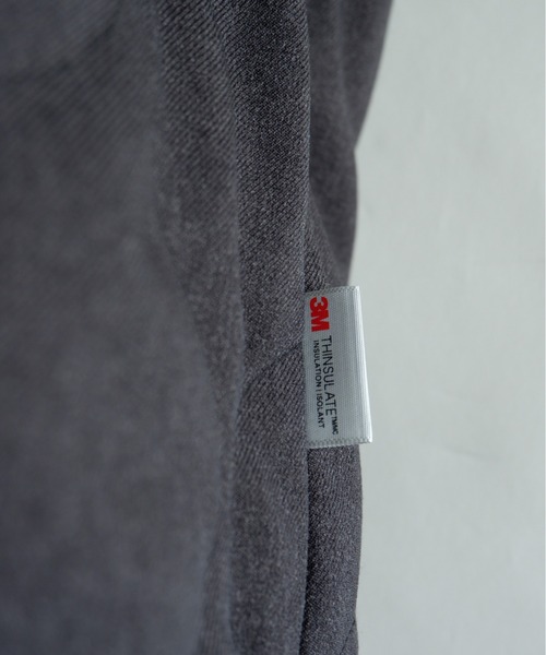 MANASTASH（マナスタッシュ）の「MANASTASH/マナスタッシュ　W's PADDING JKT　パディングジャケット（ブルゾン・レディース・チャコールグレー/ナチュラル・MEDIUM）」の4枚目の写真