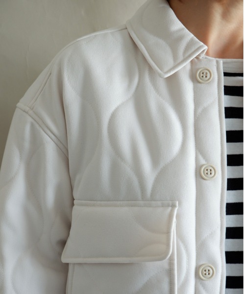 MANASTASH（マナスタッシュ）の「MANASTASH/マナスタッシュ　W's PADDING JKT　パディングジャケット（ブルゾン・レディース・チャコールグレー/ナチュラル・MEDIUM）」の11枚目の写真