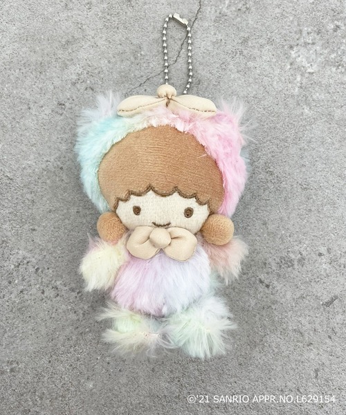 SLURR（スラ―）の「Sanrio Characters マスコット(パステル)（キーホルダー・レディース・ベージュ/ピンク/アイボリー/ピンク系その他/ライトベージュ/ブルー系その他7・FREE）」の3枚目の写真