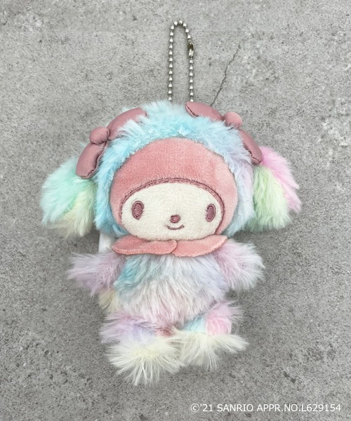 SLURR（スラ―）の「Sanrio Characters マスコット(パステル)（キーホルダー・レディース・ベージュ/ピンク/アイボリー/ピンク系その他/ライトベージュ/ブルー系その他7・FREE）」の6枚目の写真