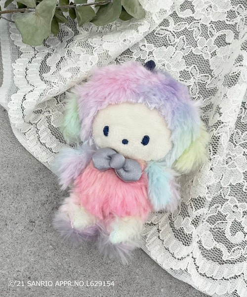 SLURR（スラ―）の「Sanrio Characters マスコット(パステル)（キーホルダー・レディース・ベージュ/ピンク/アイボリー/ピンク系その他/ライトベージュ/ブルー系その他7・FREE）」の5枚目の写真