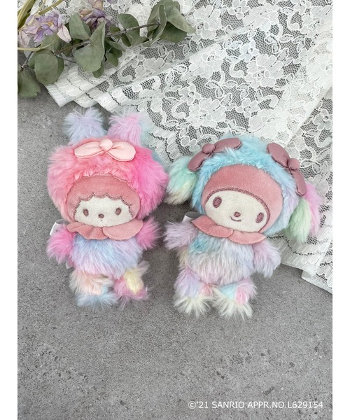 SLURR（スラ―）の「Sanrio Characters マスコット(パステル)（キーホルダー・レディース・ベージュ/ピンク/アイボリー/ピンク系その他/ライトベージュ/ブルー系その他7・FREE）」の9枚目の写真