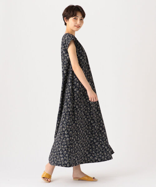 セール Beams Heart ネックギャザー 花柄ワンピース ワンピース Beams Heart ビームスハート のファッション通販 Zozotown