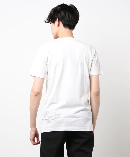 PAZZO(パッゾ)の「【PAZZO×EYE AM】 ピース柄Pt Tシャツ(Tシャツ/カットソー・メンズ・ネイビー・46/48/50)」の2枚目の写真