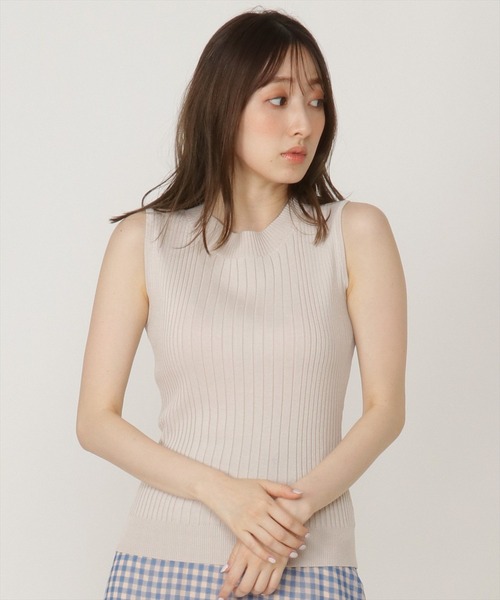 REDYAZEL（レディアゼル）の「リブノースリプルオーバー（その他トップス・レディース・ブラック/ベージュ/ブラウン/サックスブルー・FREE）」の12枚目の写真