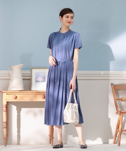 セール Web限定 ギャザーワンピース ワンピース Mackintosh Philosophy マッキントッシュ フィロソフィー のファッション通販 Zozotown