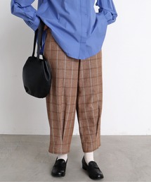 Lene | ヘリンボンチェック　タックパンツ(その他パンツ)
