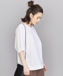 BEAUTY&YOUTH UNITED ARROWS | BY アムンゼンクルーネック5分袖 カットソー(Tシャツ/カットソー)