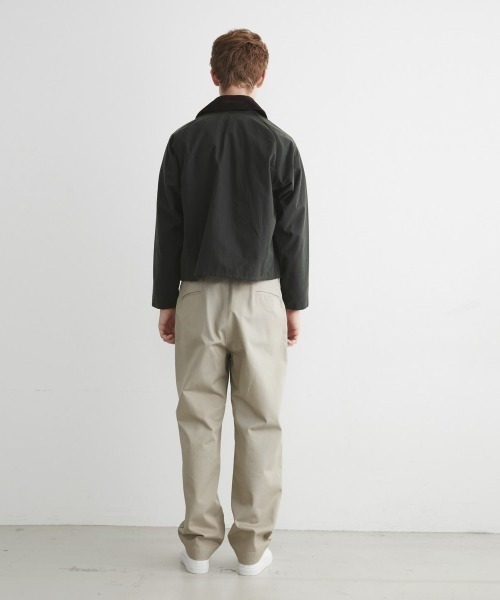 Barbour(バブアー)の「SPEY WAXED COTTON(ブルゾン・メンズ・セージグリーン/ブラック・M/XS/XL/S/L)」の5枚目の写真