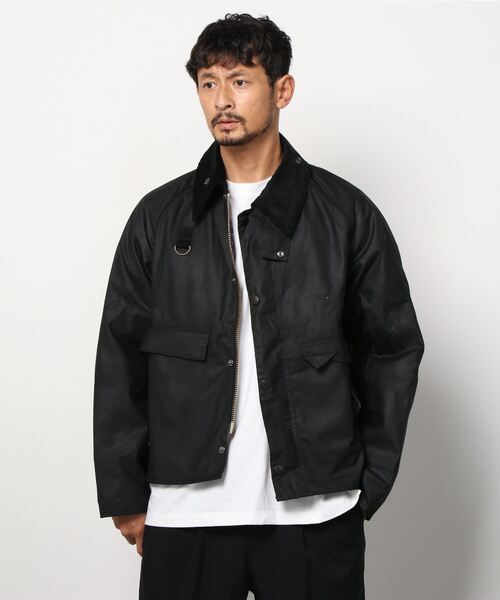 Barbour(バブアー)の「SPEY WAXED COTTON(ブルゾン・メンズ・セージグリーン/ブラック・M/XS/XL/S/L)」の22枚目の写真